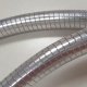 Plastic hose with chrome spiral